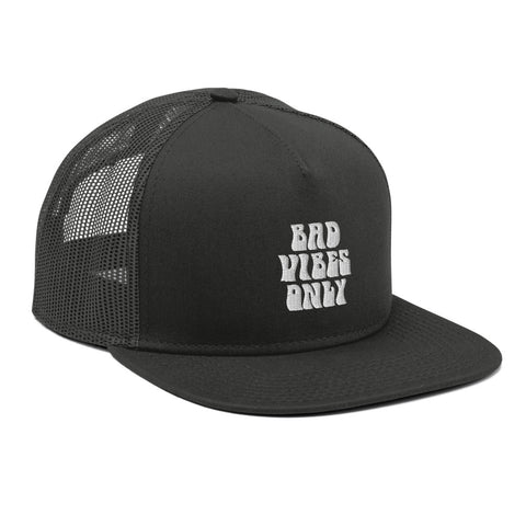 Bad Vibes Only Mesh Back Snapback